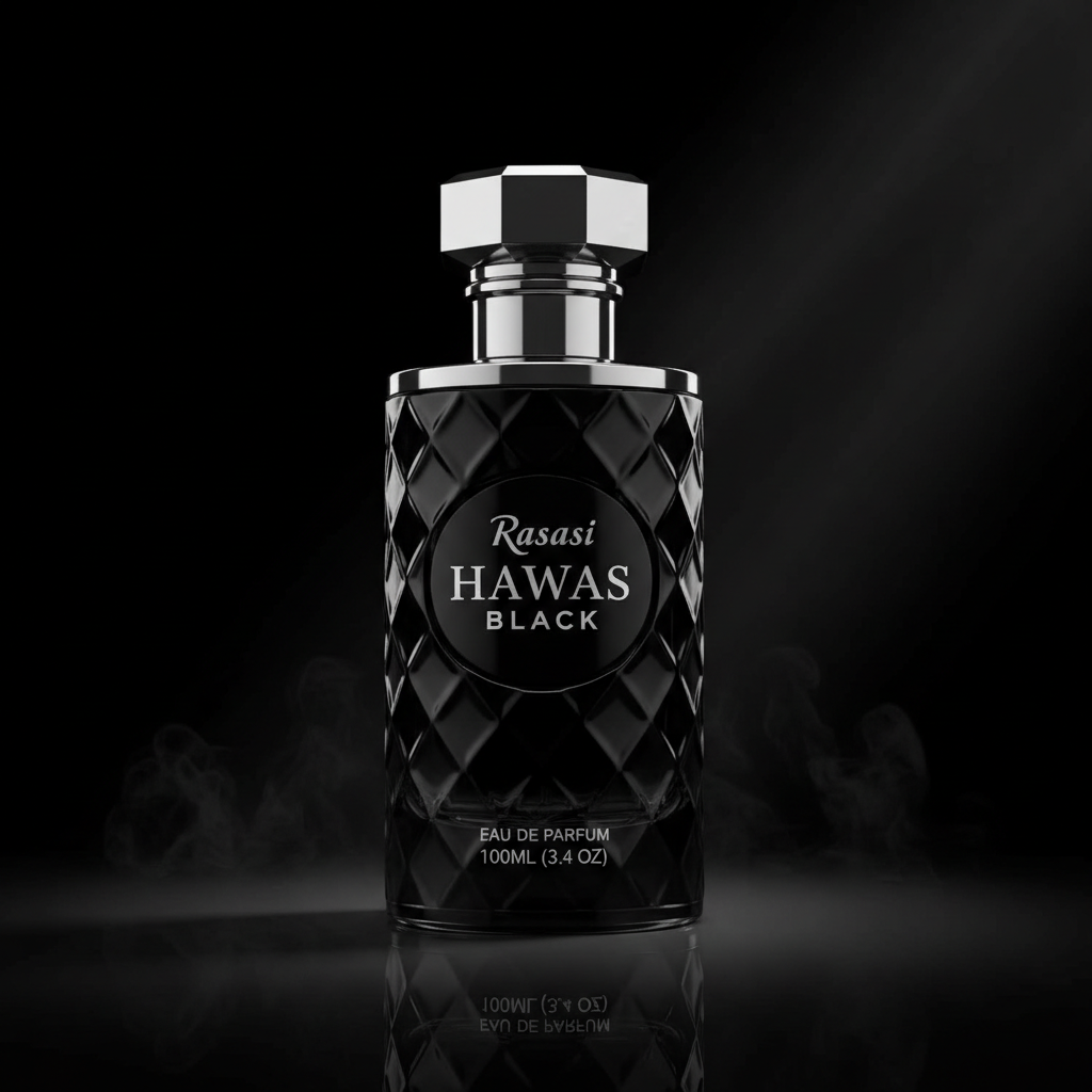 Rasasi Hawas Black Eau De Parfum 100ML (3.4 Oz)